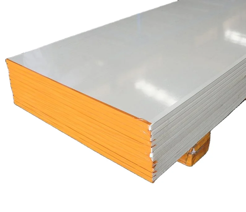 Best PU High Hardness Sandwich Panel, Polyurethane 304 Stainless Steel Plate, Polyurethane Sound-absorbing Composite Board