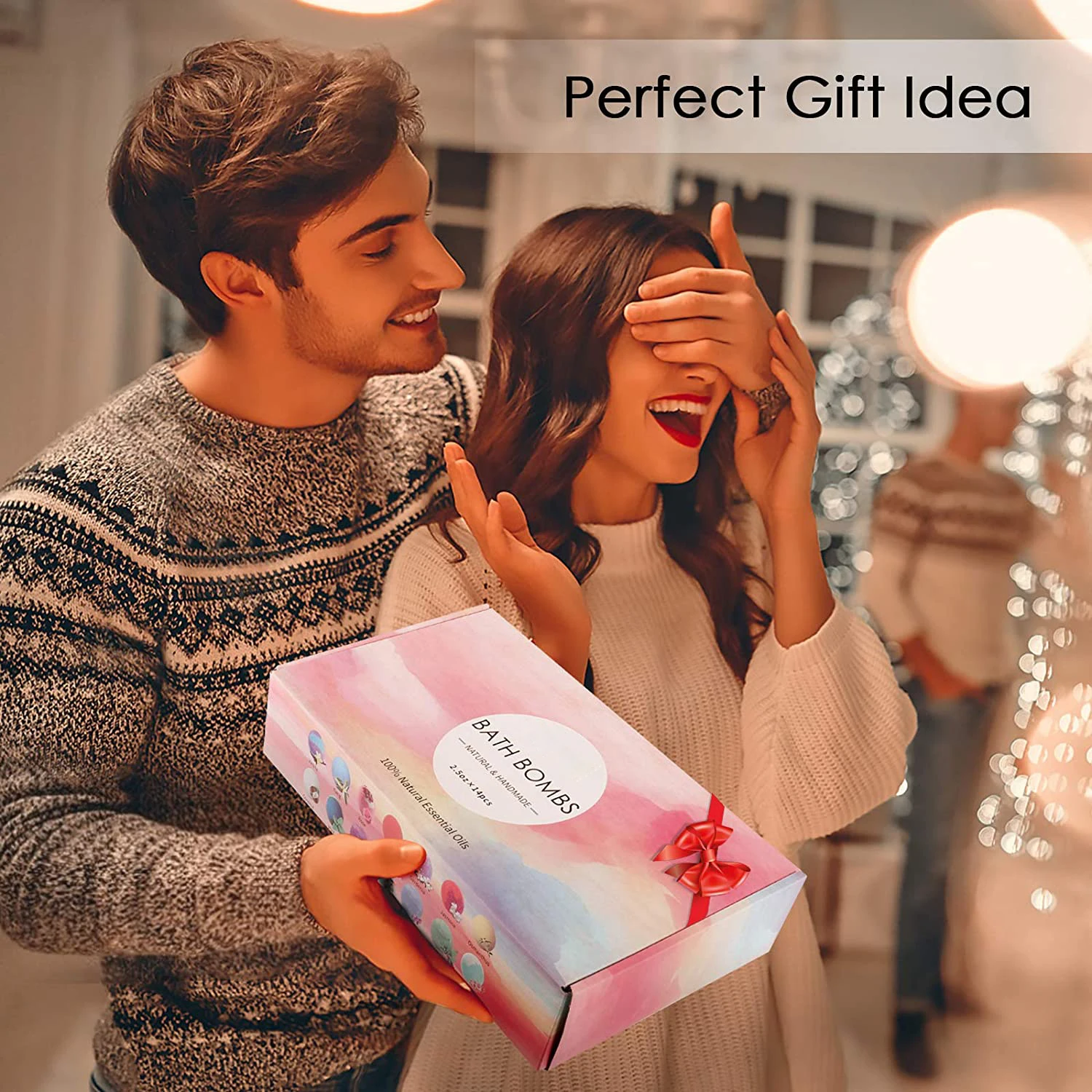 Processed explosive salt dried flower explosive salt ball bath salt mixed color bath bombs.