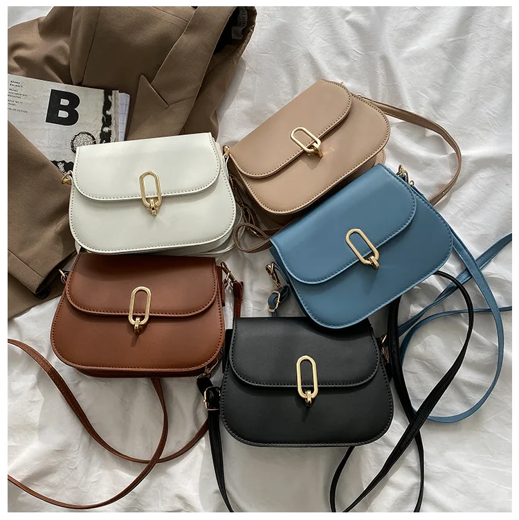Wholesale price Vintage saddle bag purse cheap sac a main femm sac   PU leather designer crossbody bag purses and handbags