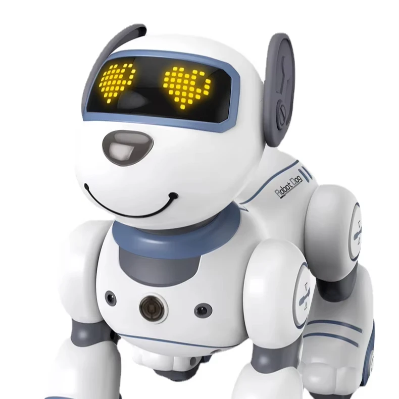 Wholesale Intelligent Music Remote Control Puppy Pet Robot Dog Toy Inverted Music Electronic Stunt Pet Dog For Kids