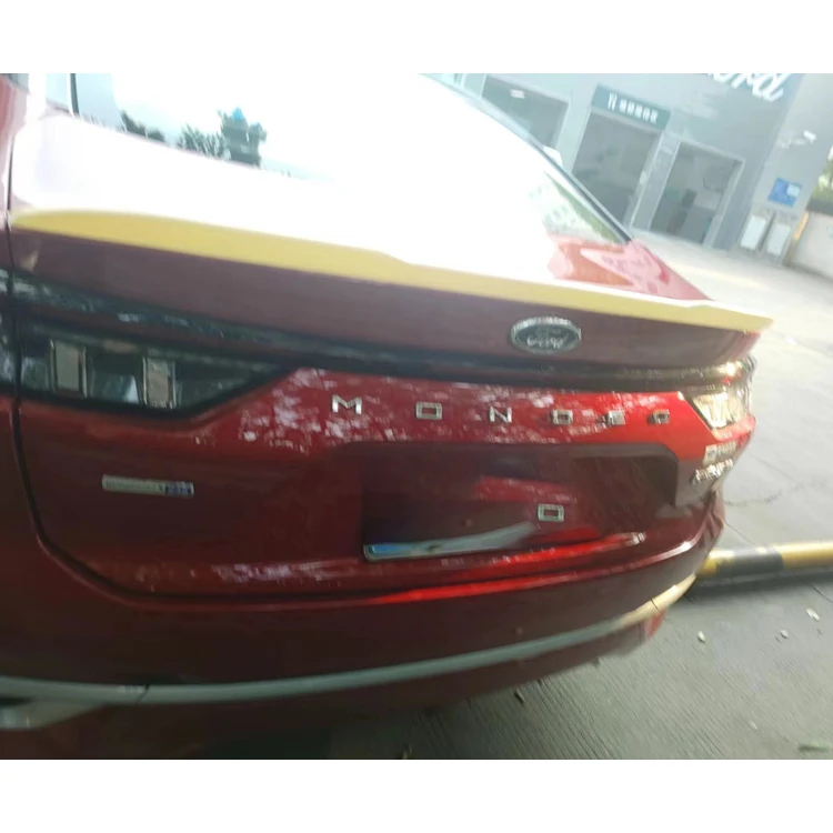 Mingao factory  carbon fiber rear trunk spoiler wing spoiler ford   automotive parts accesorios para autos car accessories 2022