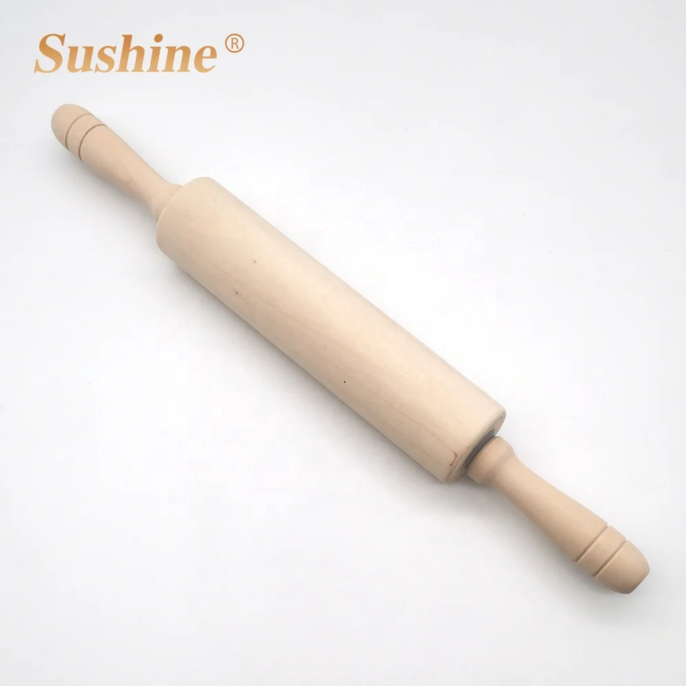Factory wholesale wooden rolling pin kitchen baking tools for cookies