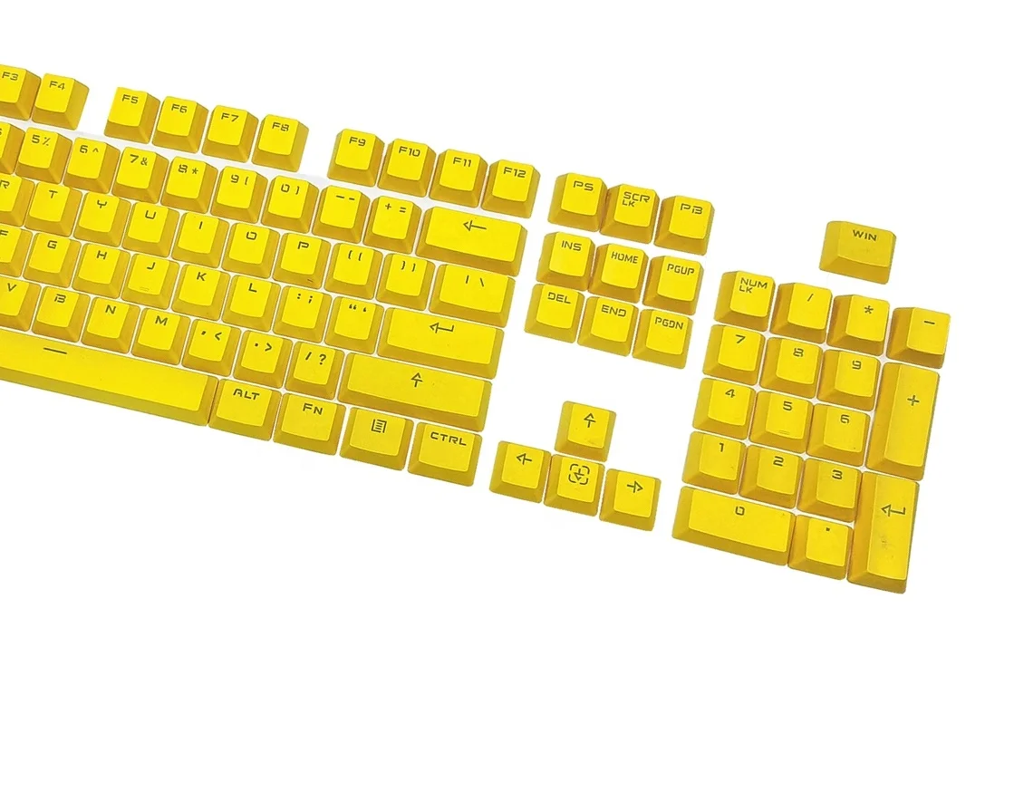 OSHID полный комплект 104 клавиш Низкопрофильная подсветка RGB механическая клавиатура колпачки для cherry (1600633648578)