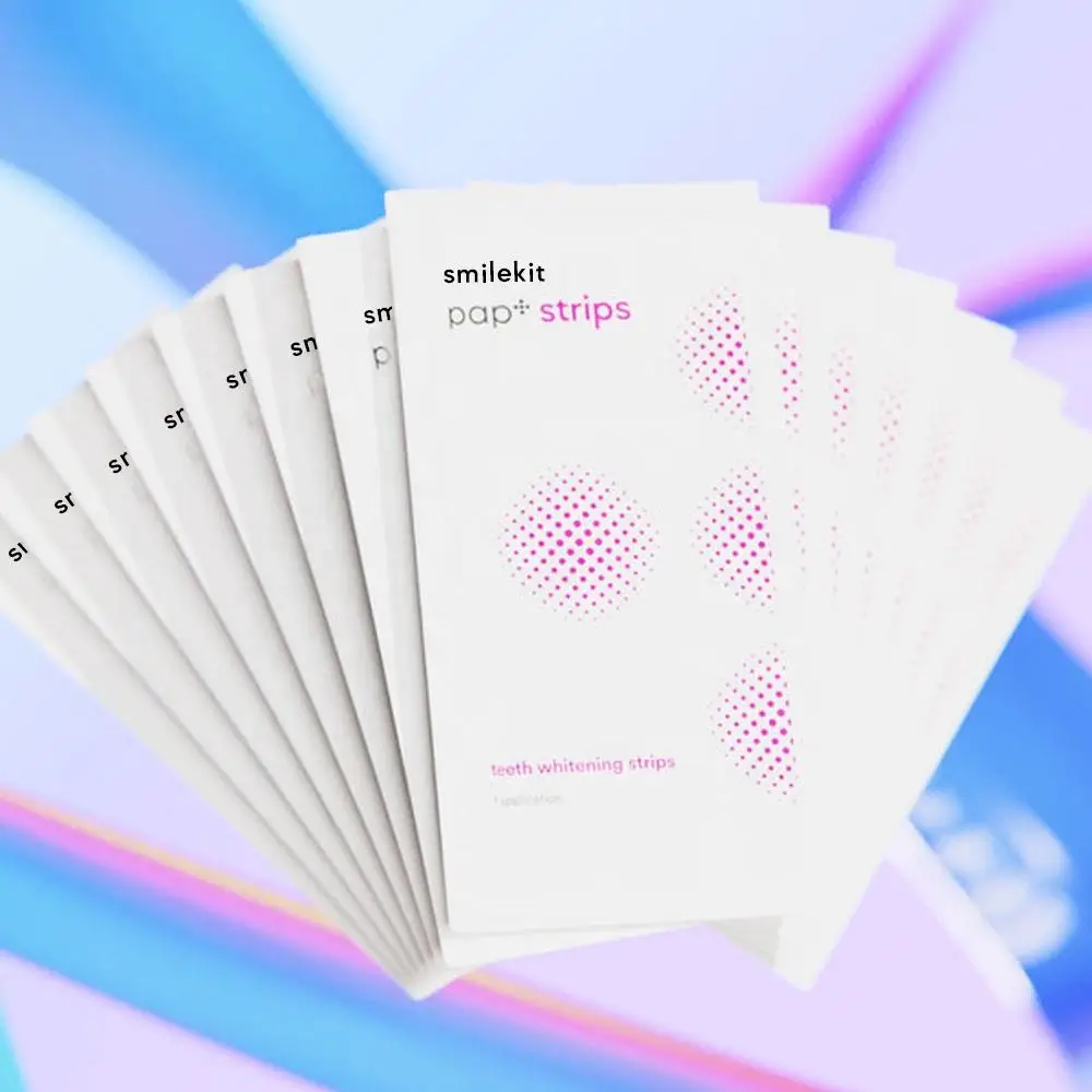 Teeth Whitening Strips Non Peroxide PAP+ Effective teeth cosmetic strips