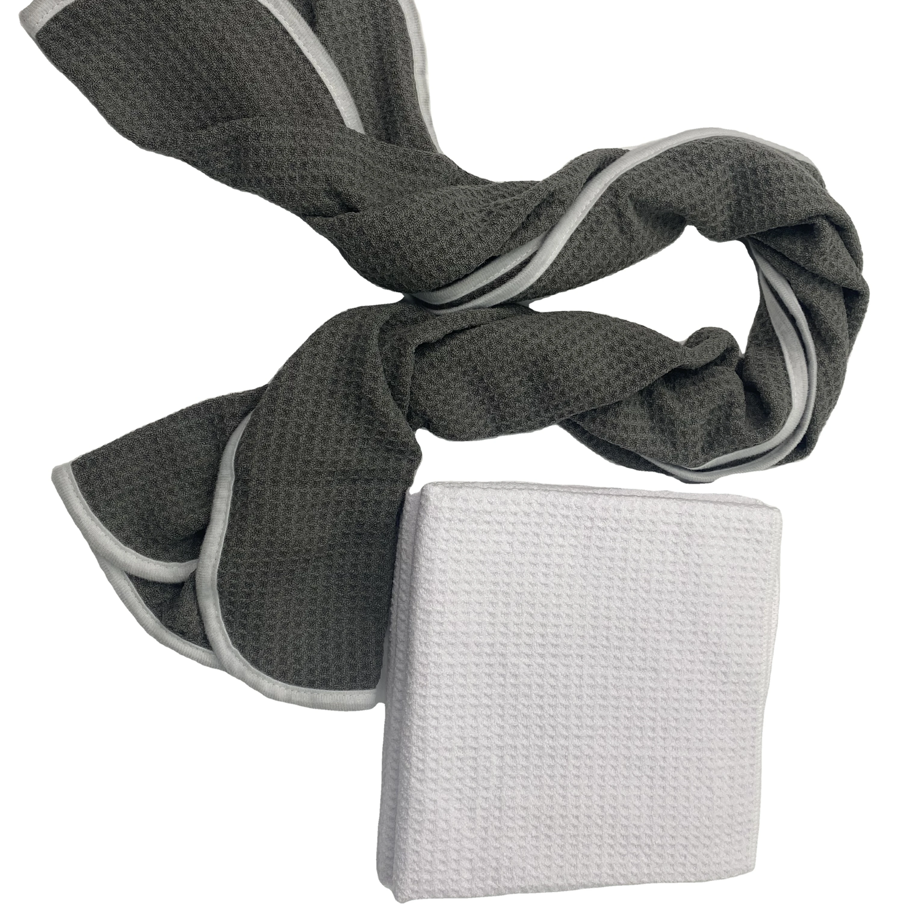 Kocean абсорбент ключ изготовленным на заказ логосом любой размер мягкая вафельница для тренажёрного зала, фитнеса, занятий спортом, полотенце