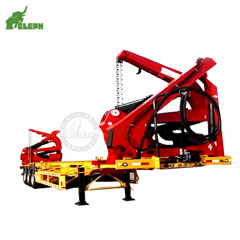 20FT 40FT Sidelifter Container Trailer Container Lifter Container Truck Lift Crane 07