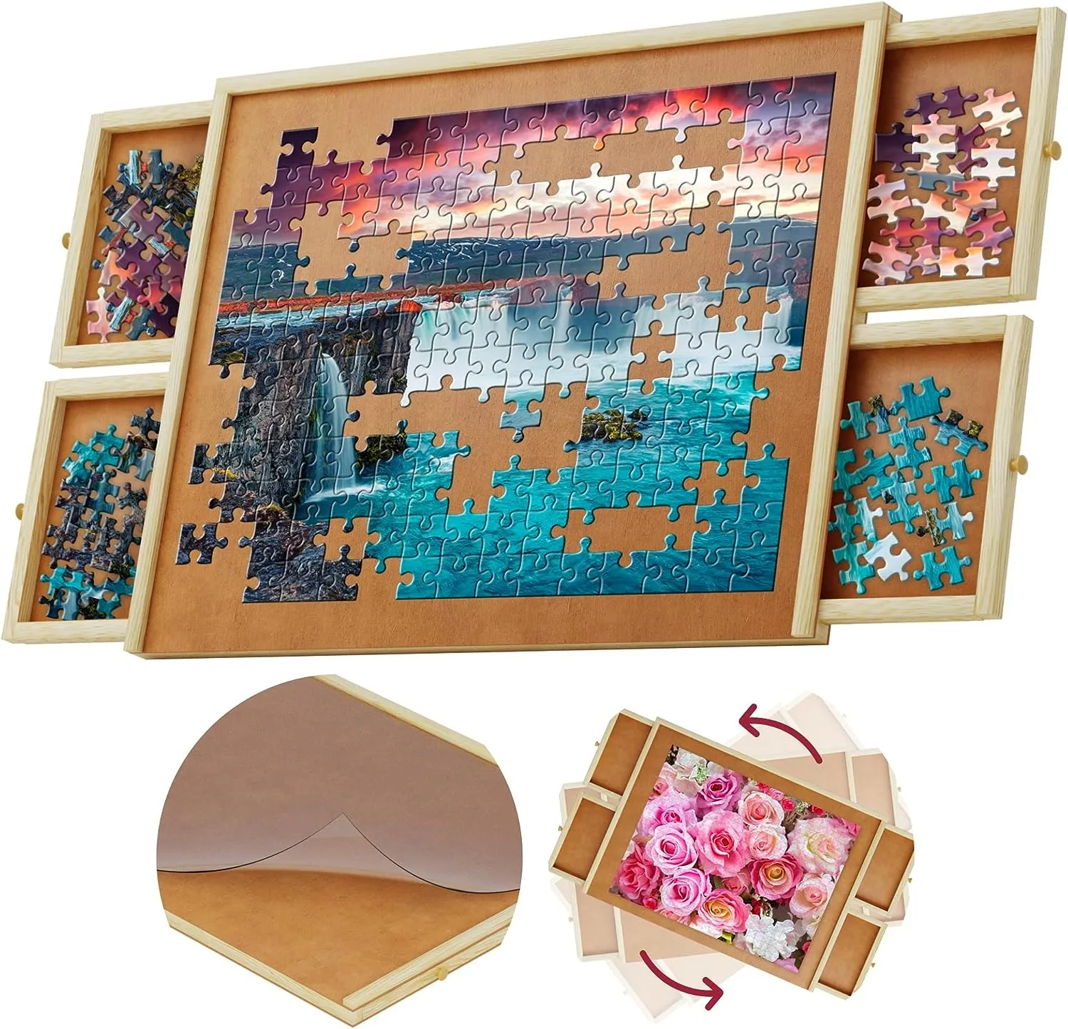 Puzzle making machine jigsaw alphabet jigsaw puzzle table inclinable pour puzzle 1500 pieces