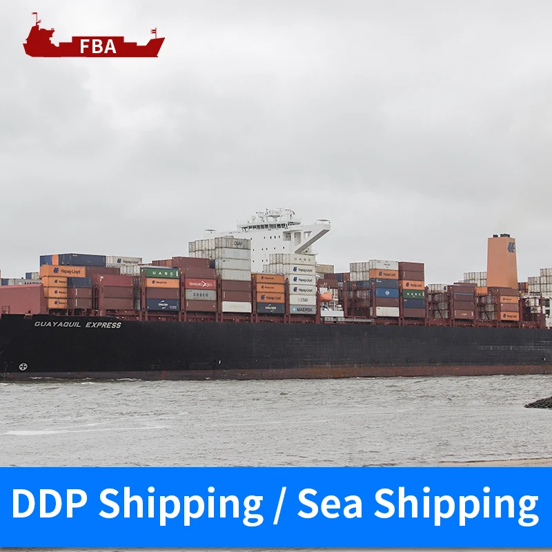 Cheapest logistics FBA DDP DDU sea freight forwarder to Europe Usa Germany