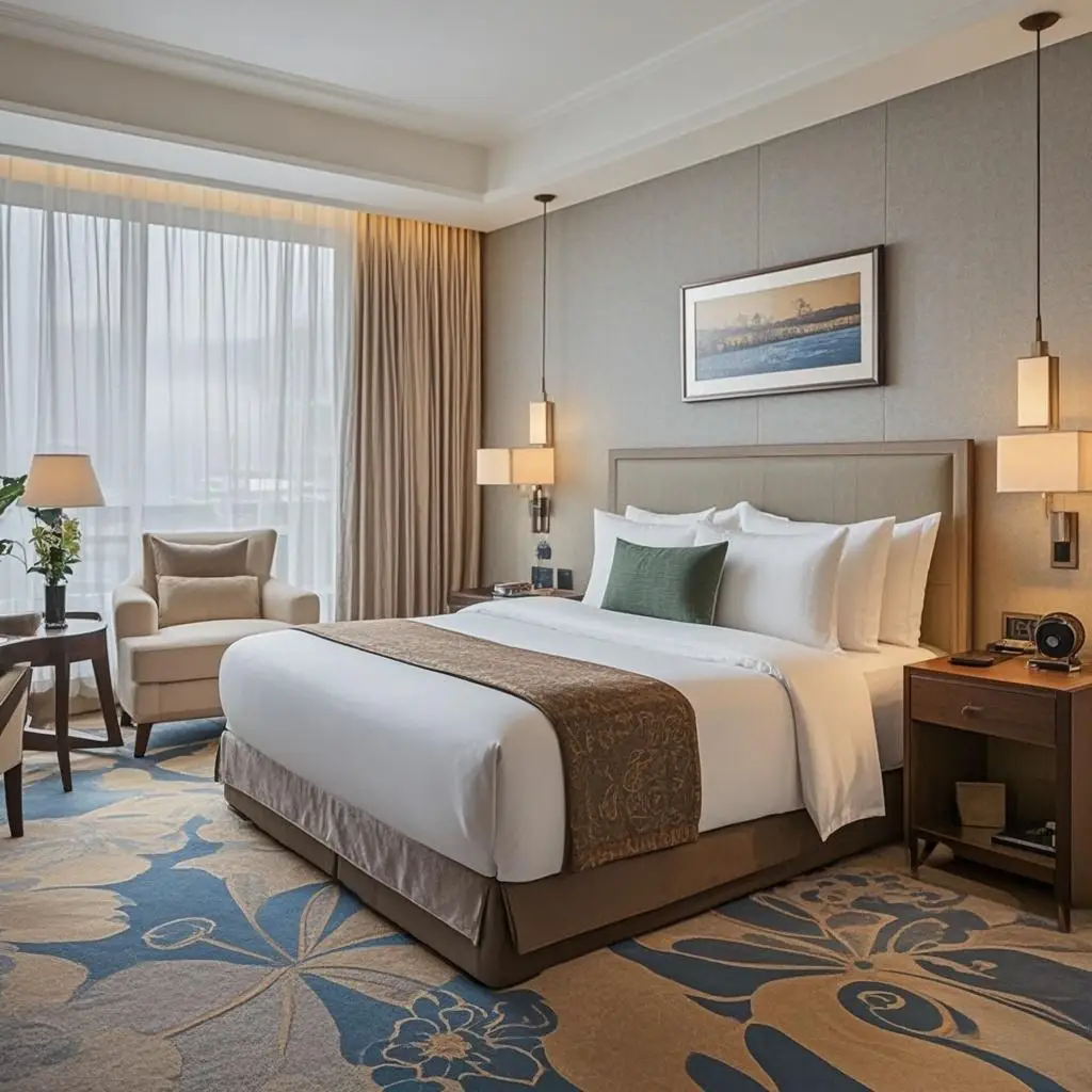 Набор для спальни Sheraton с кроватью размера «King-Size» и диваном в европейском стиле из древесного материала Прямая поставка