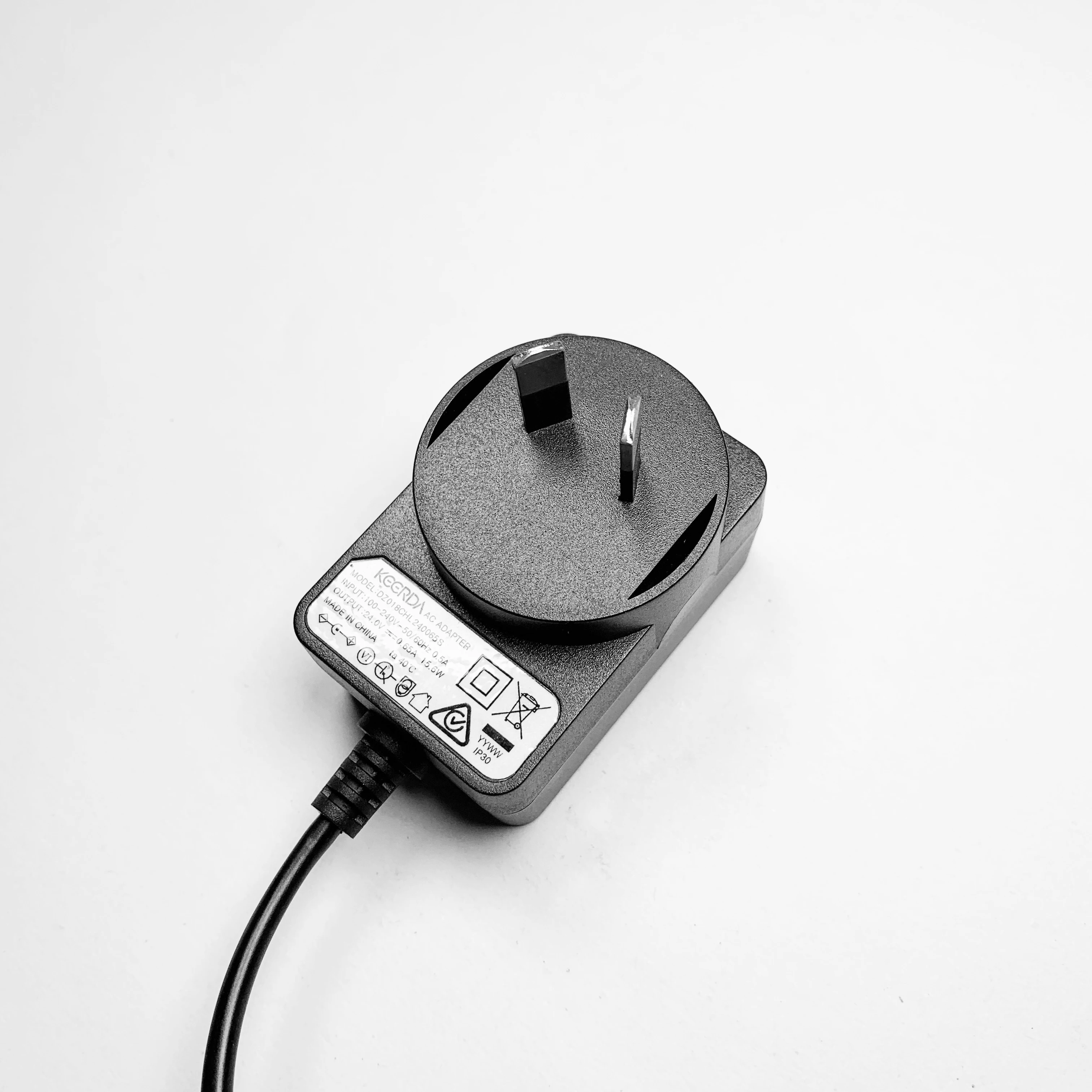 Блок питания Keerda, сертификат SAA, 5 В, 3 А, адаптер питания 15 Вт, 18 Вт, настенное зарядное устройство, адаптер 9 в