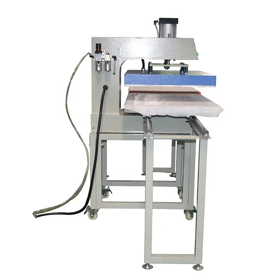 Semi Automatic Heat Press Machine 16x20 Heat Press Machine Colorful Textile Material Pneumatic