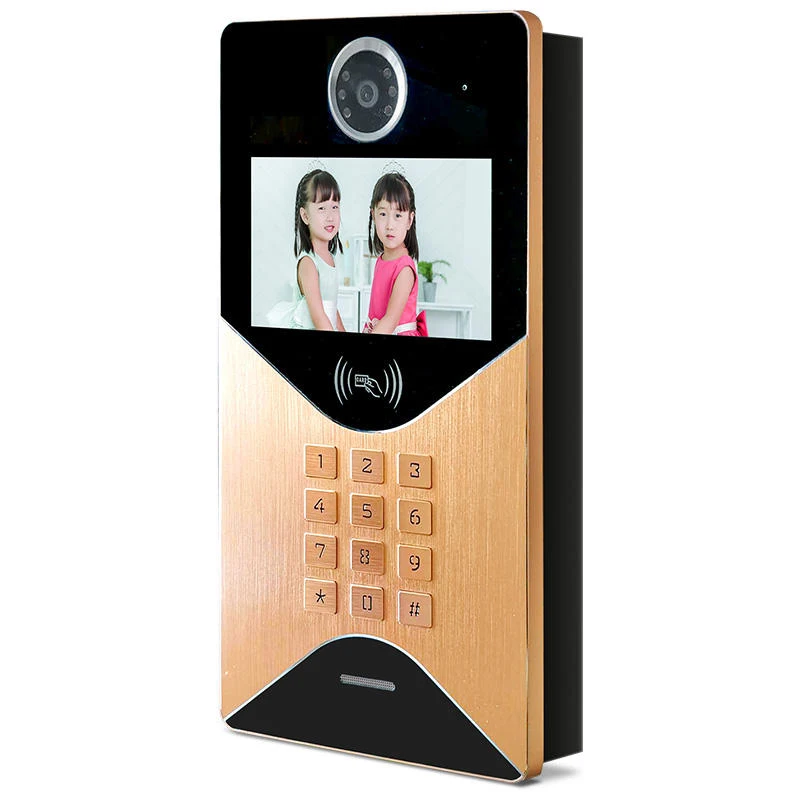 Aitdda с 7 дюймовым сенсорным экраном для SIP мульти квартиры умного дома домофон для лучшего ночного видения sip телефон двери