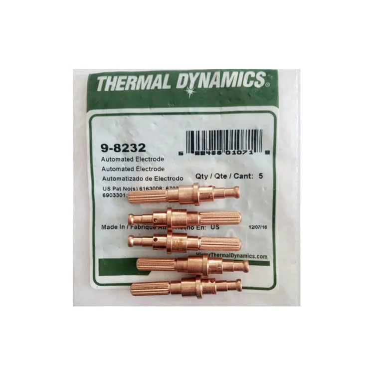 Thermal Dynamics Plasma Electrode 9-8215 And Nozzle 9-8210
