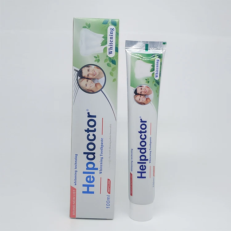 Wholesale complete protection efficacy whitening fresh mint flavor sensitive teeth adult toothpaste