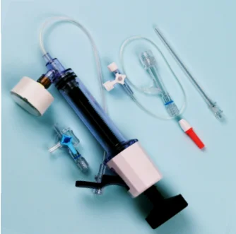 Tianck medical supplier disposable catheter stent implantation 30ATM 40ATM Balloon Inflation Device