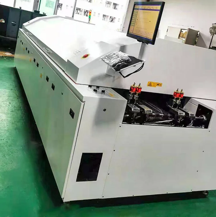 Высококачественная печь SMD SMT MachineReflow 8 зон бессвинцовая духовка Reflow