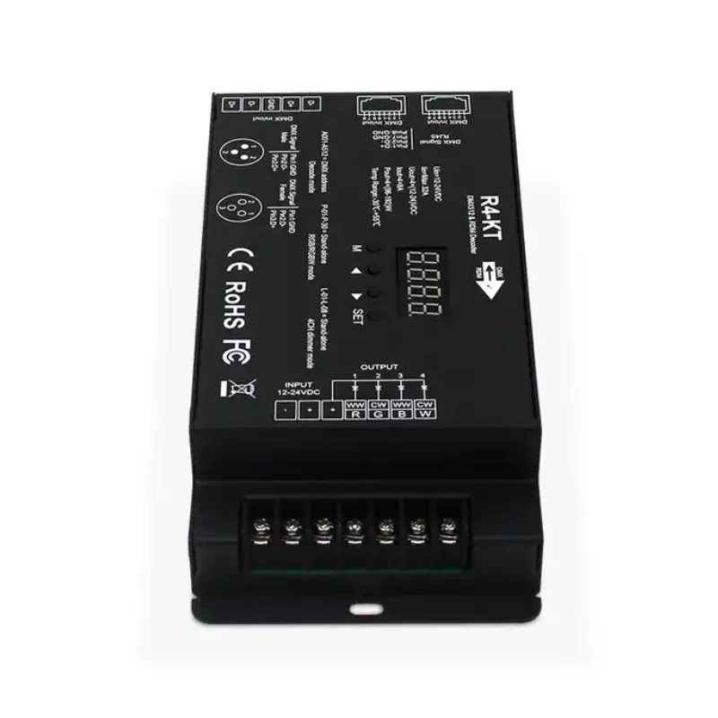 GLS 4-channel RDM DMX512 decoder