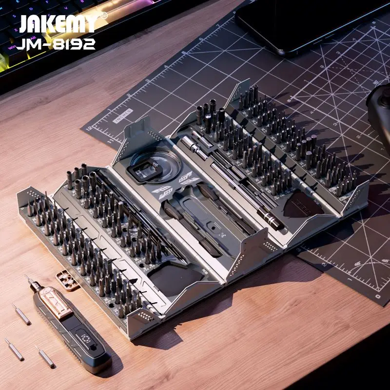 New Arrival JM-8192 180 In 1 Quality Hot Sale Precise Repair Magnetic Screwdriver Set Bits Mobile Phone Repair Tools