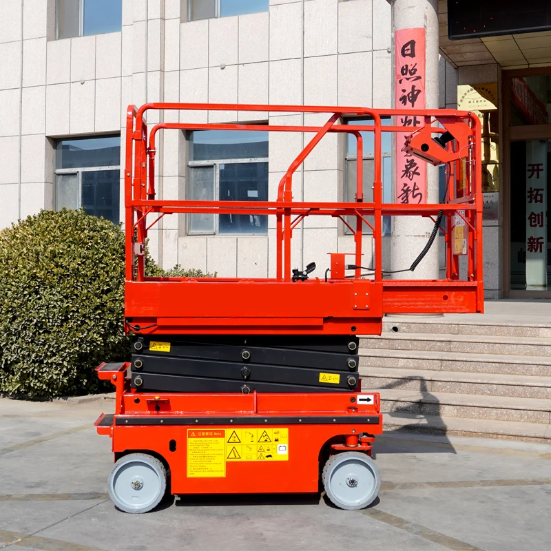 Best Quality Self-Propelled Electric Scissor Lift 4-18m Aerial Platform Mobile Lifter Scaffolding Hydraulic Scissor Lift
