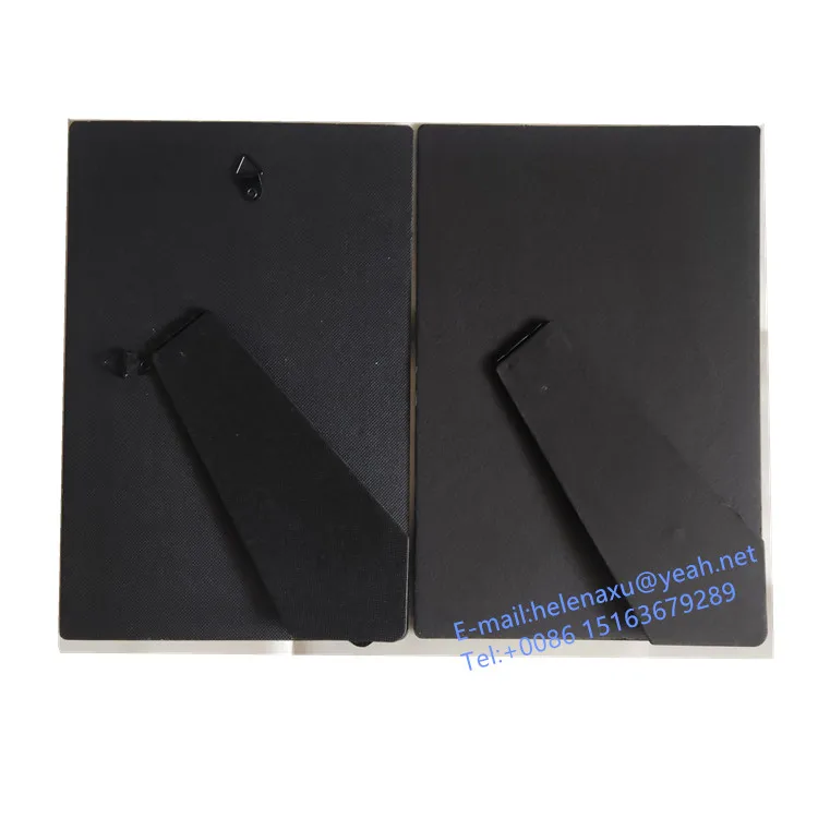 Оптовая продажа дешевая черная бумага и MDF фоторамка мольберт для 4x6 5x7 6x8 8x10 8x11