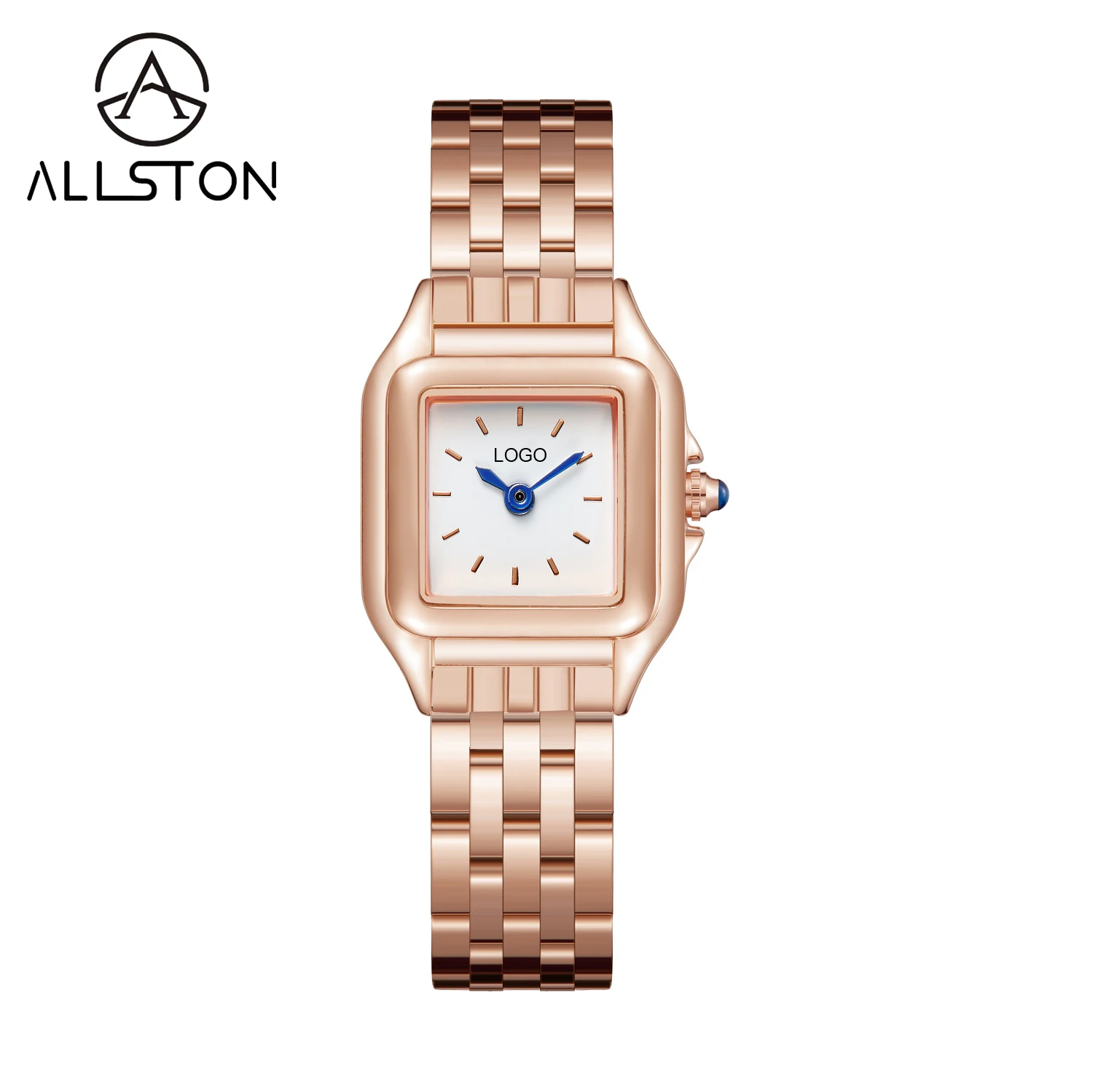 Wholesale High Quality Luxury Ultra Square Lady Waterproof Wrist Custom Logo Oem Private Label Vintage Quartz Watch for Women