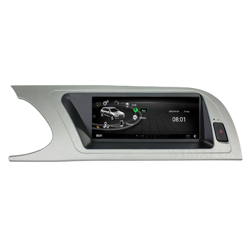 Wimafun Android10 системы, 8-ядерный процессор, navi автомобиля подходит для Audi A4/S4 2GMMI,2006-2009 6GB оперативной памяти, 64 Гб встроенной памяти, 8,8 дюймов сенсорный экран навигации