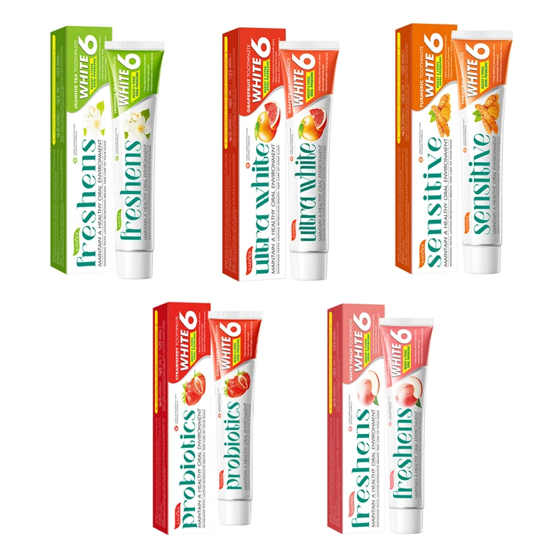 Plant fruit probiotic toothpaste oral brightening teeth gingival toothpaste wholesale