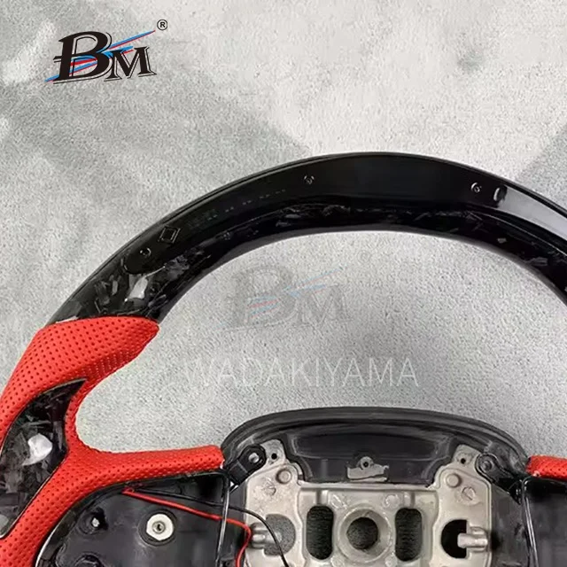 Кованое углеродное волокно для Dodge Jeep SRT колеса светодиодные красные кожаные аксессуары интерьера автомобилей 2015 2016 2017 2018 2019 2020