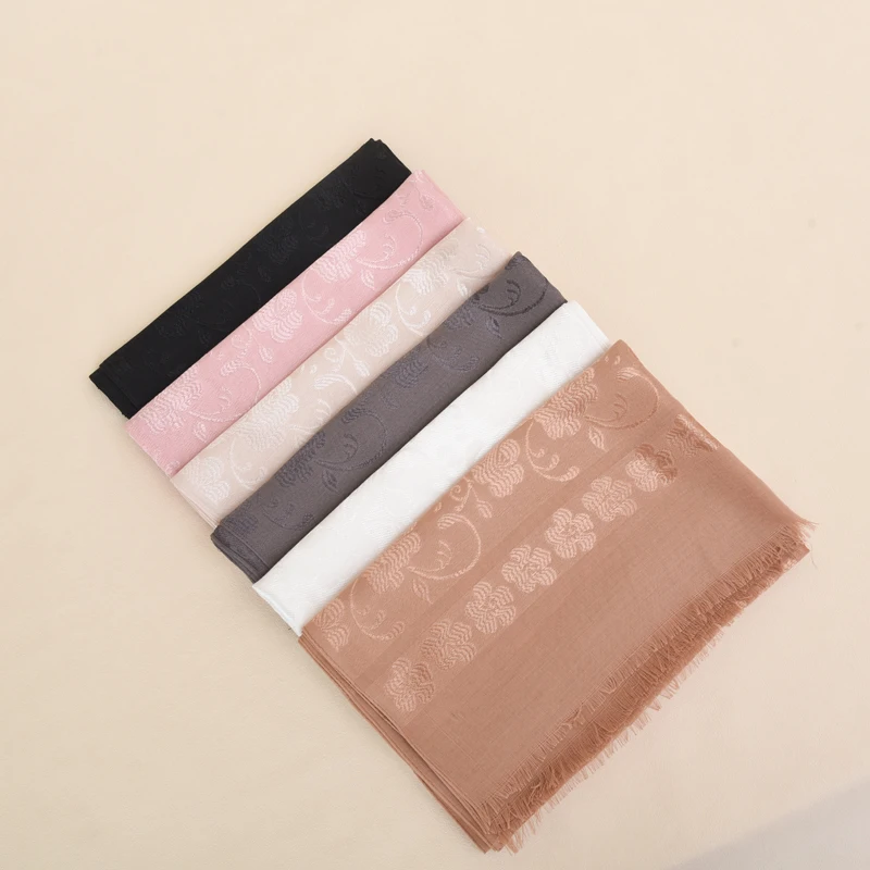 Wholesale Digital Printing 100% Pure Custom Silk Scarf Hijab with Custom Design Label