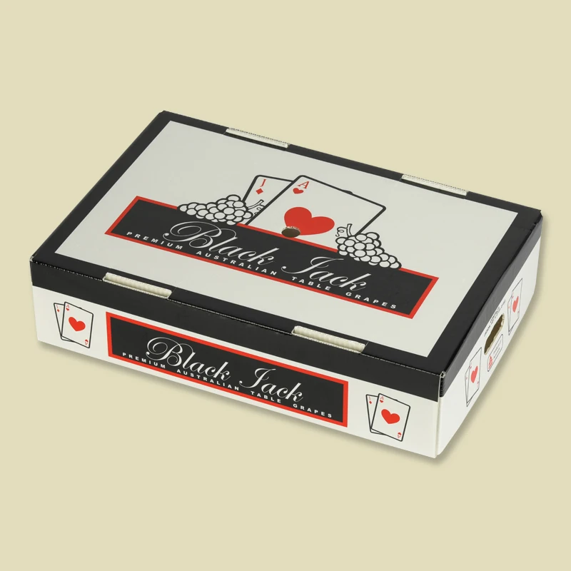 PE Box Low Price Customized Anti-static PE Plastic Storage Box  Wax coated cardboard box for fruit and vegetable packaging