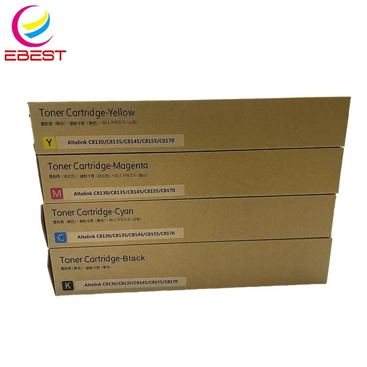 Цветной тонер-картридж для Xerox совместимый с тонером Altalink C8170 C8135 C8145 C8155 C8130 006R01754 006R01746 006R01758