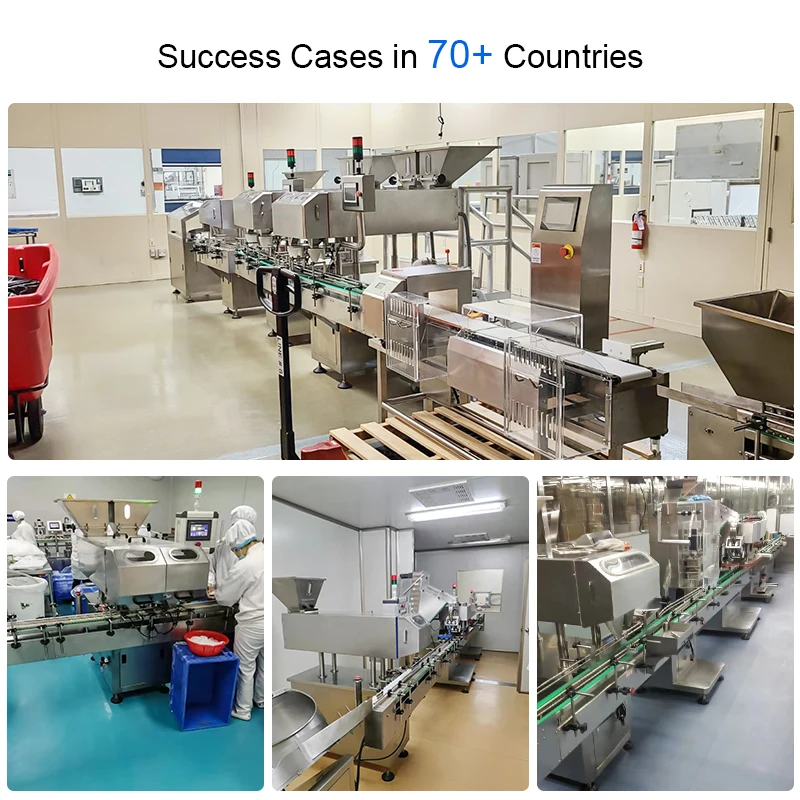 Pharmaceutical Capsule Counter Encapsulation Machine Semi Auto Softgel Capsuled Bottling Tablet Filling Counting Machine