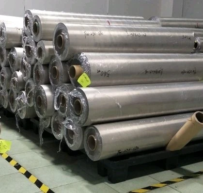 Rfid Blocking Silver Fiber Metal Conductive Fabric