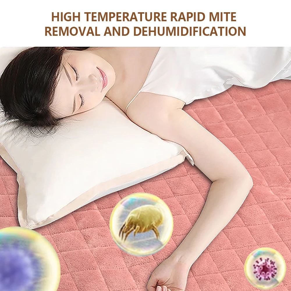 heat amethyst tourmaline mattress for detox home Constant temperature hot Water blanket heating pad office mini electric blanket