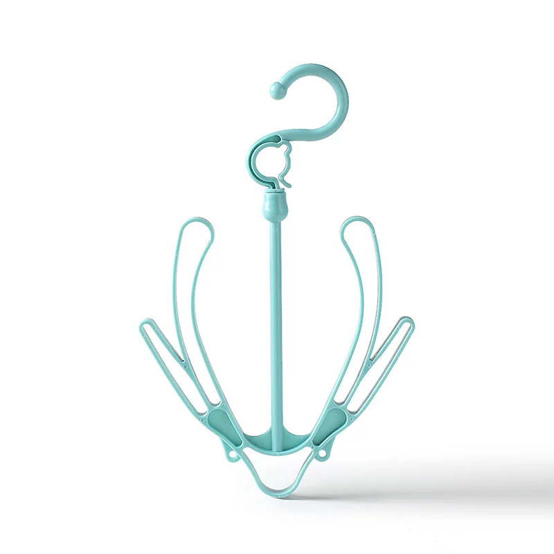 Balcony Foldable Shoe hanger  shoe organizer hanger   Rotating Shoe Drying Rack Organizer Hanger with 2 Hooks