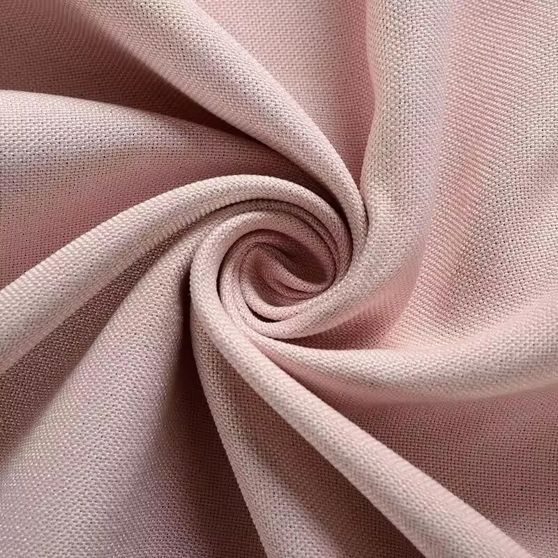 Pink grey simple blackout fabric curtain blinds design bedroom shower luxury sun blocking living room curtains