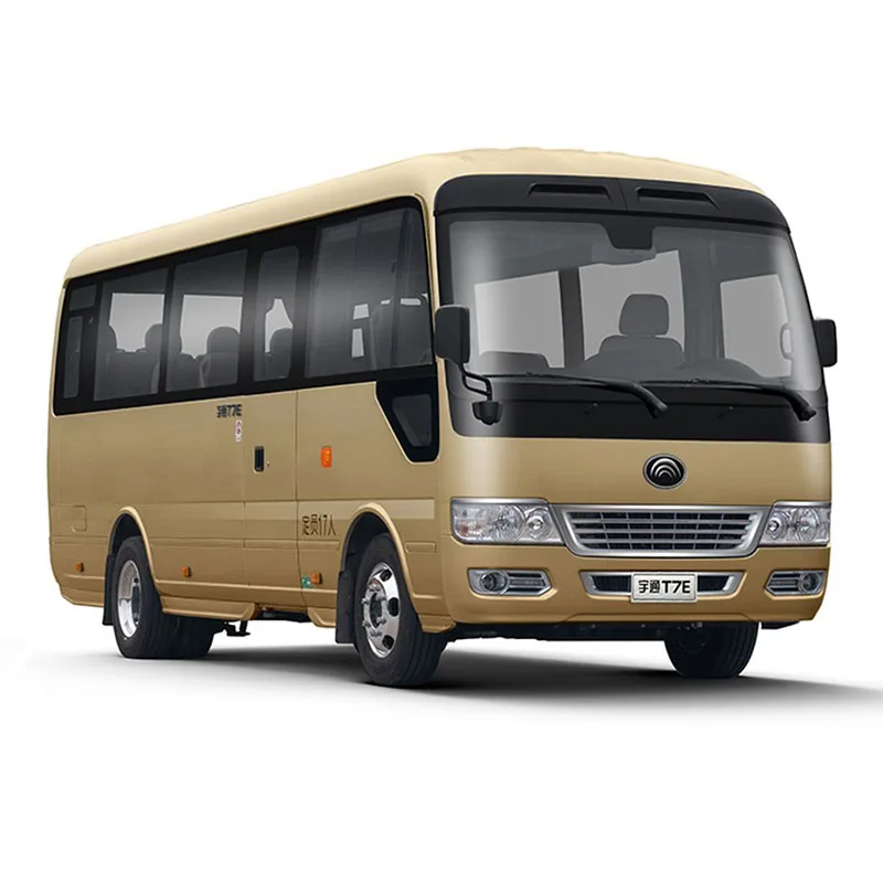 Высокое качество 11 17 19 мест Роскошный мини-автобус Yutong T7E Левый ручной привод б/у дешевые подержанные автомобили из Китая