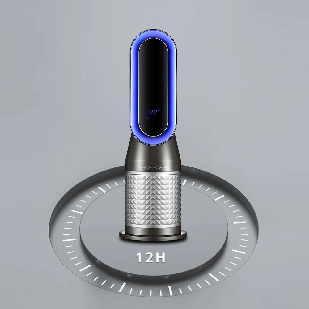 Smart Fan and Warming Dual Purpose 2000W Night Light Office Home House Room Portable Electric Bladeless Fan Heater