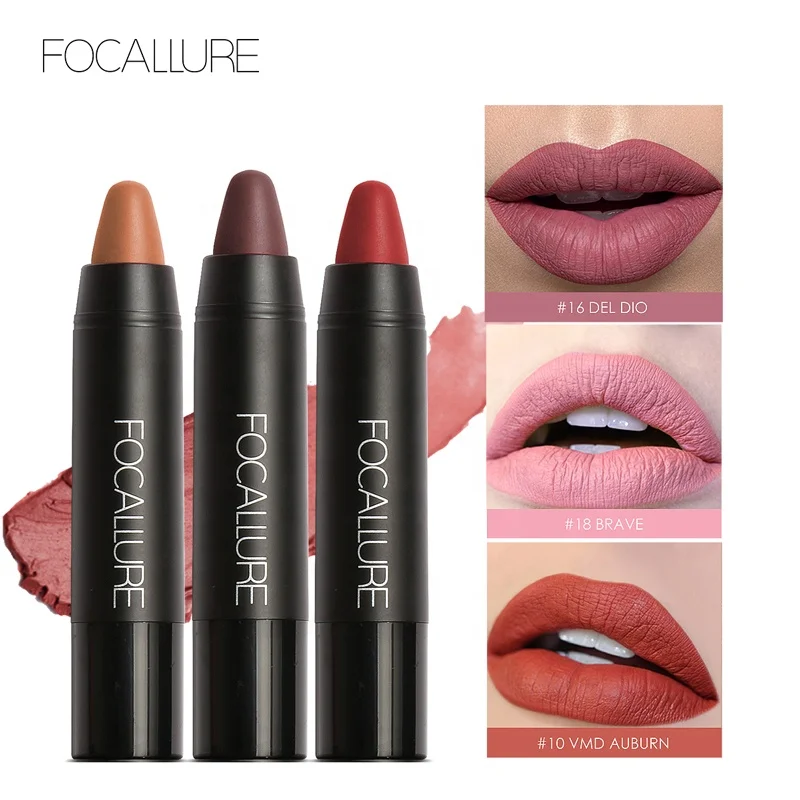 FOCALLURE FA22 горячая Распродажа водостойкий кремовый карандаш для губ