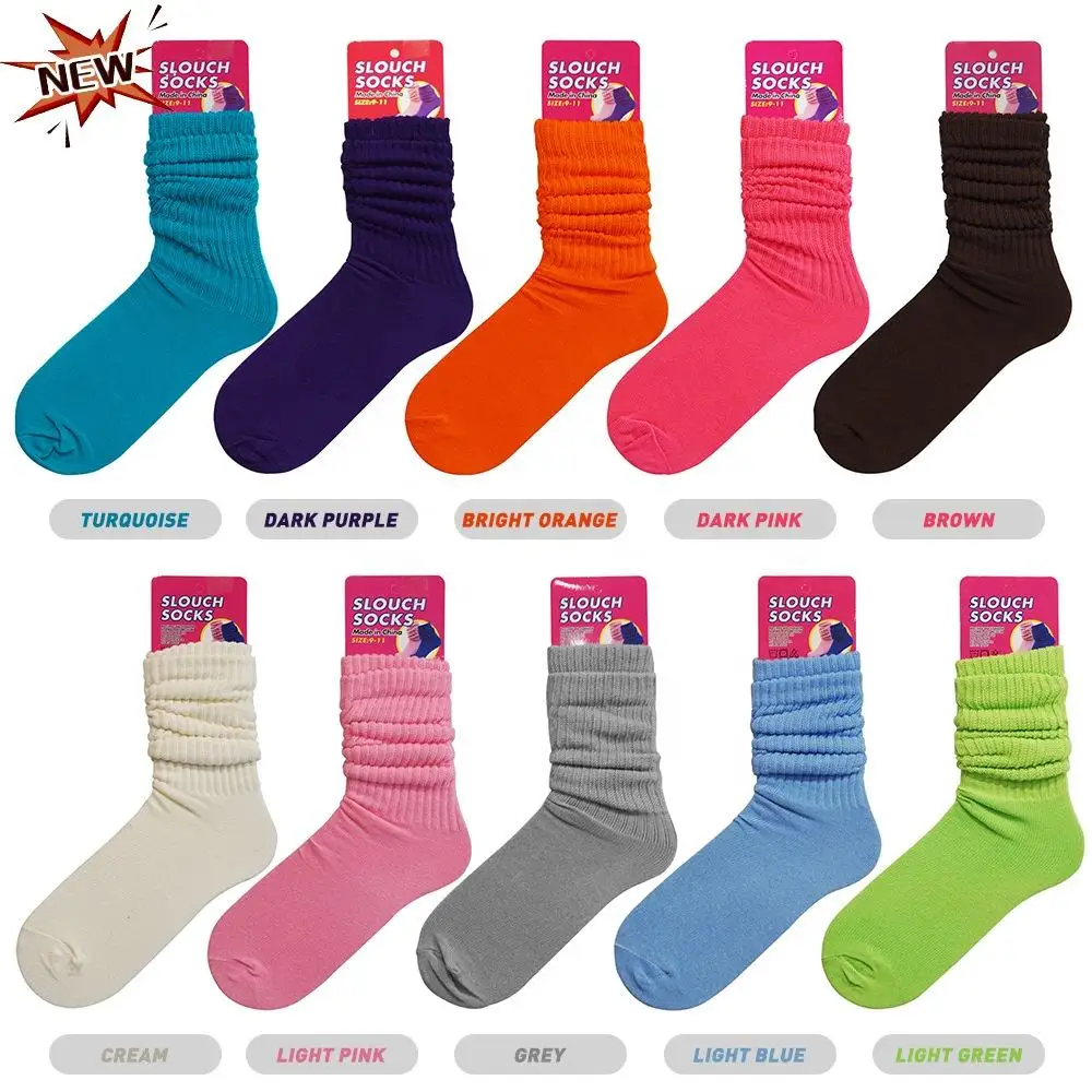 Fashion High Quality Custom Knit Breathable Colorful Cotton Elastic Comfortable Kid Socks For School