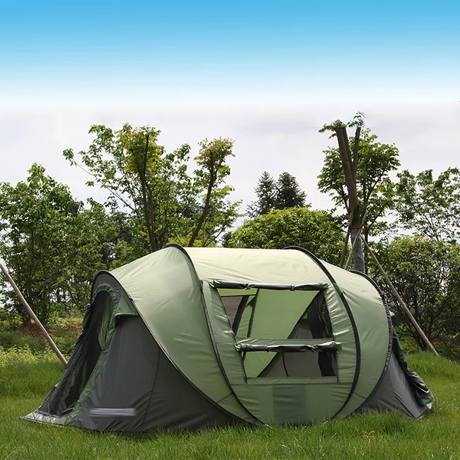 3-4 Person High Quality Automatic Instant Tent Pop Up Tents Camping Outdoor Waterproof for Family