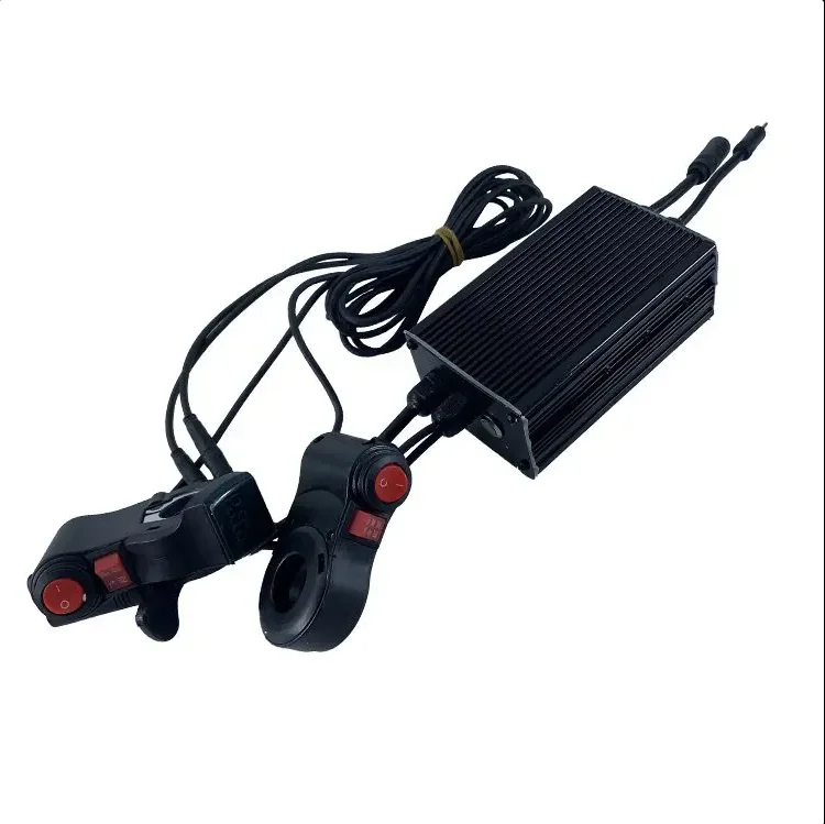 M 10 inch 48v 600w  80nm Dual controller with thumb throttle and multi function switch wheelbarrow kit