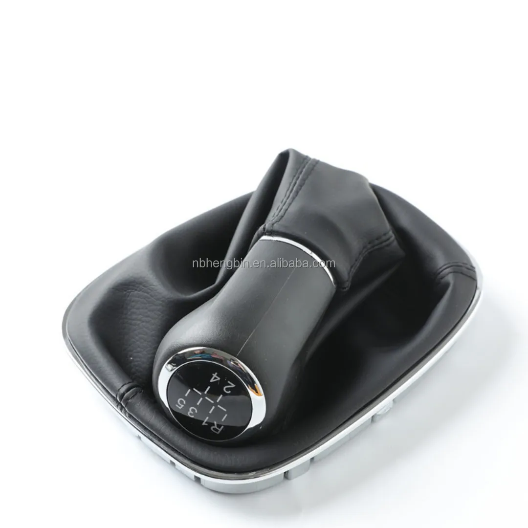 5/6 Speed Lever Pen Stick Gaitor Boot Cover For Opel Vauxhall Astra H 2005 2006 2007 2008 2009 Car Gear Shift Knob