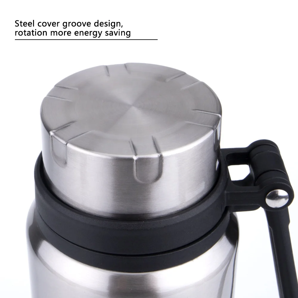 2020 New Design Wide Mouth Portable Sports Drinking Metal Water Bottle, Double wall Stainless Steel Insulated Hydro Vacuum Flask