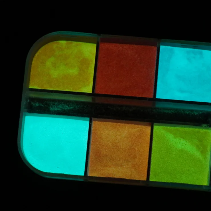 
Fashion art luminous fluorescent powder DIY bright glitter nail art phosphor 