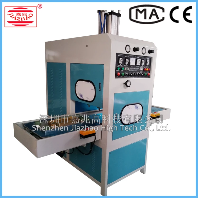 Sports knee pads high frequency forming machine welding cutting and molding of sporting goods  knee pads hand