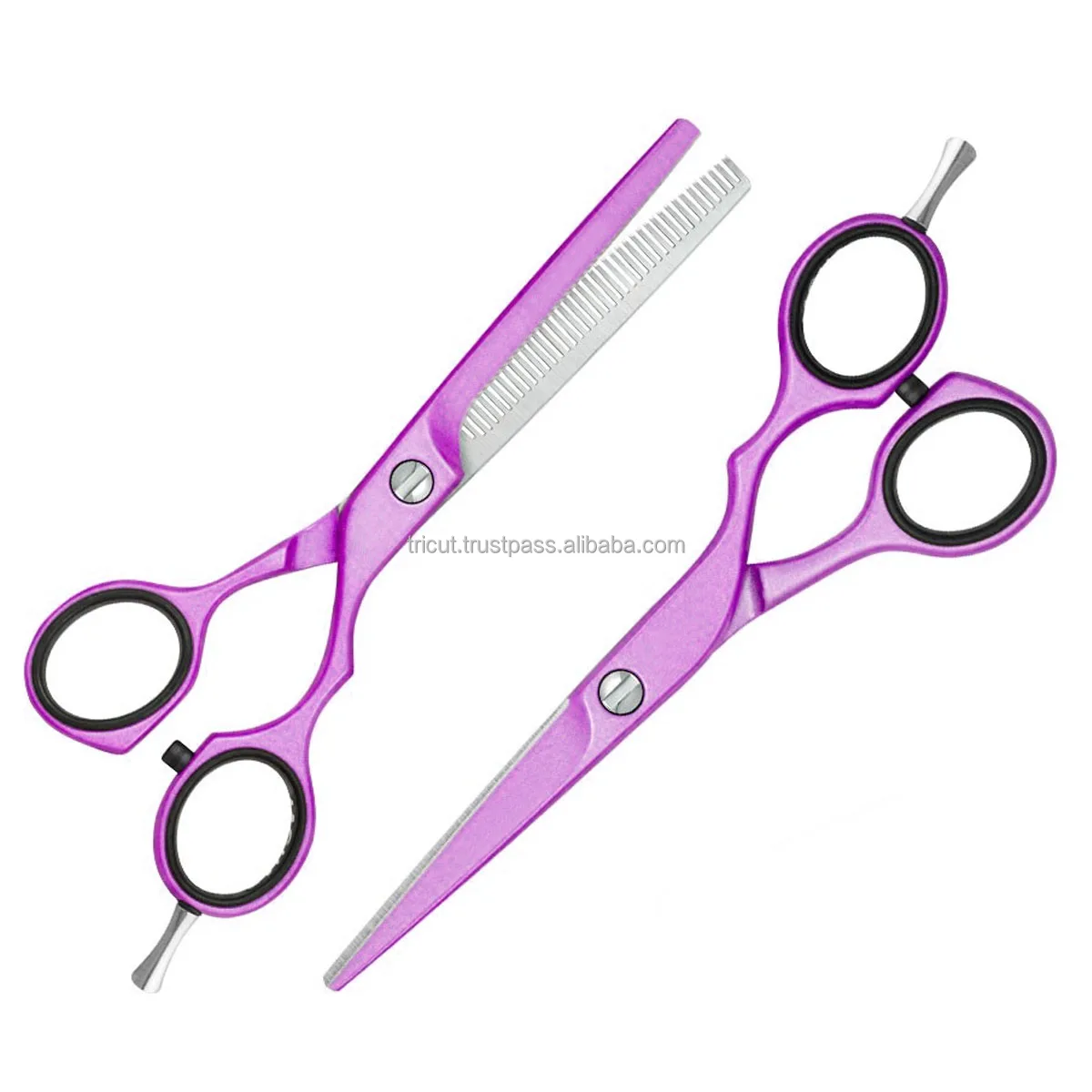 Japanese Stainless Steel Hair Cutting Salon Barber Scissors Shears-Silver