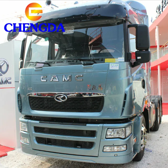 Brand New CAMC Heavy Duty 6x4 430HP Used Truck Head CNG Prime Mover Tractor Truck For Sale