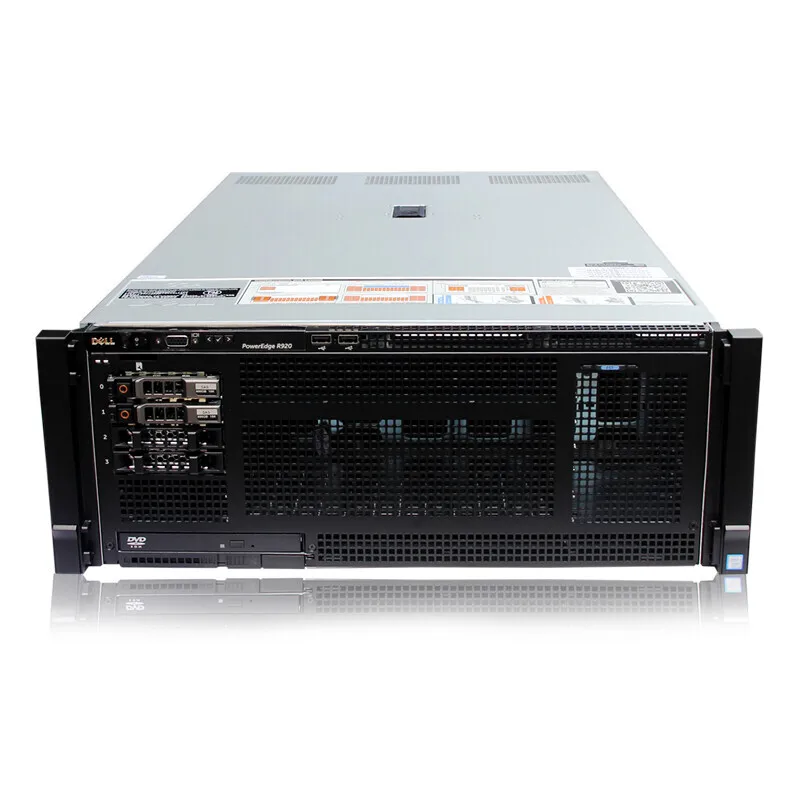 Профессиональный Сервер DELL 4U PowerEdge R940 Intel 2*5218 256G 2,4 TB серверный компьютер