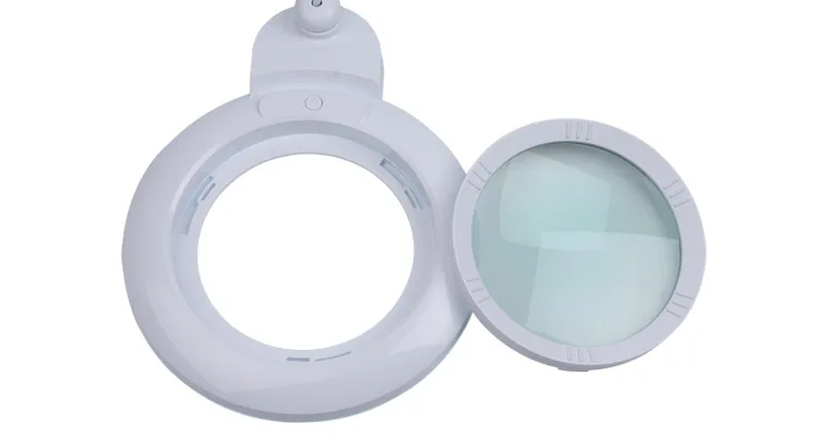 nail art eyelash extension light tool illuminated magnifier beauty equipment rolling floor stand magnifying lamp led